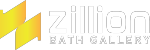 ZILLION GOLD WHITE LOGO